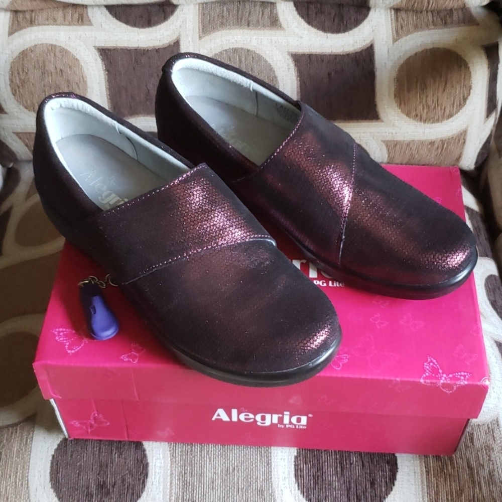 Alegria Lauryn in Wine Weave, sz. 40, NWT